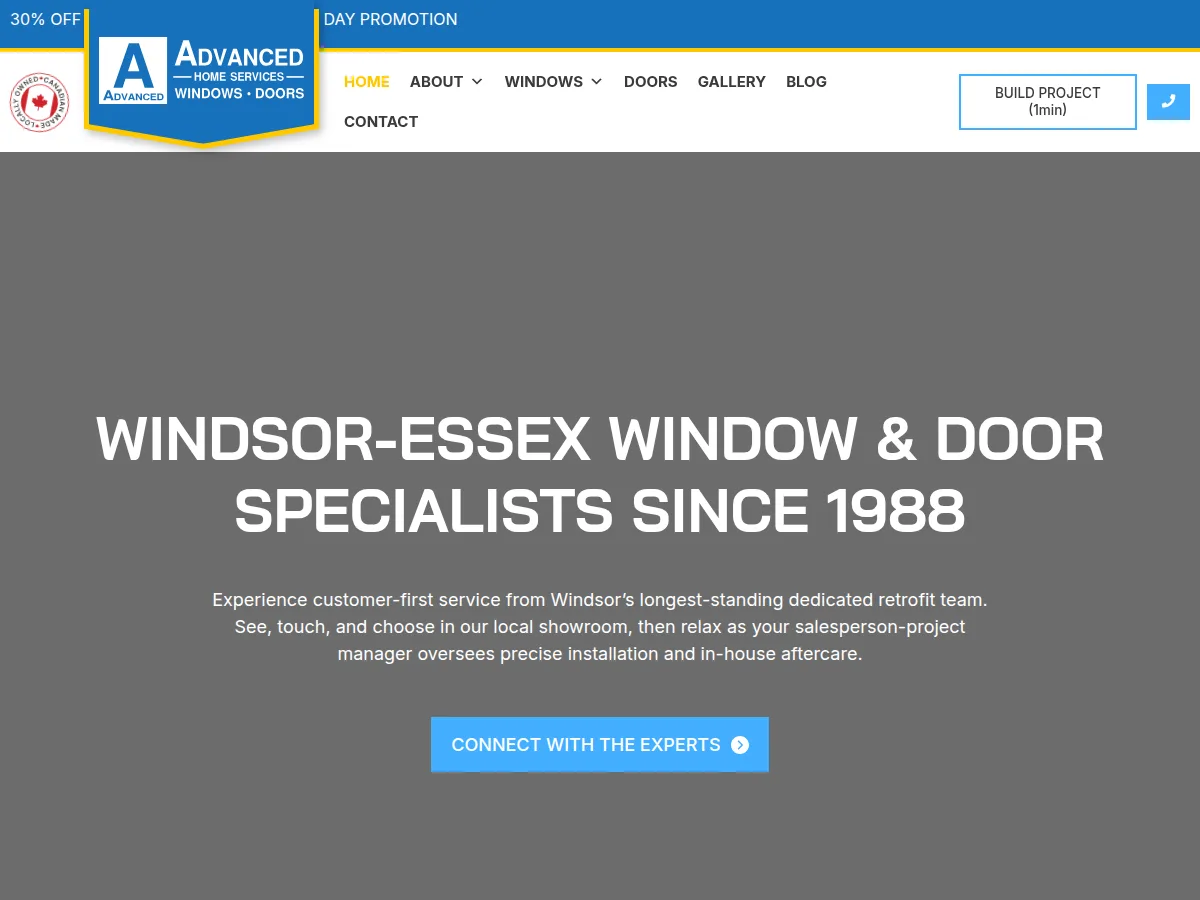 Advanced Home Services Windsor (Window and Door Installation & Replacement/Repair) — project photo 1