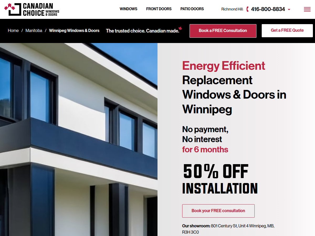 Canadian Choice Windows & Doors — project photo 1