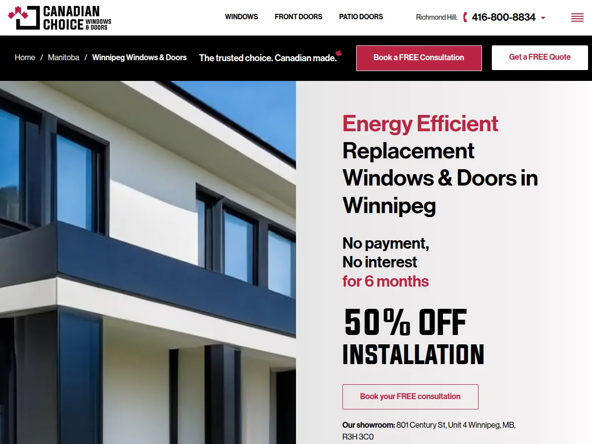 Canadian Choice Windows & Doors — project photo 1