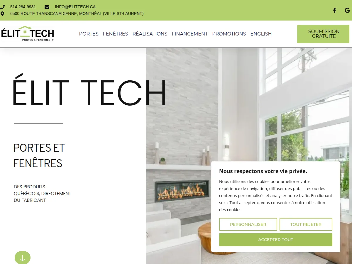ÉLIT TECH Portes Et Fenêtres — project photo 1