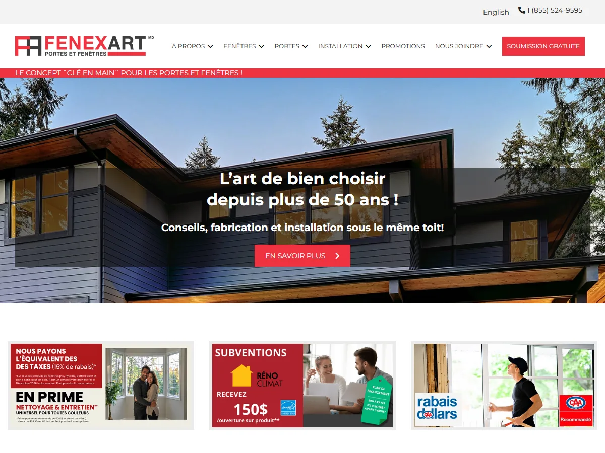 Fenexart — Contracto 3000 (Québec) — project photo 1