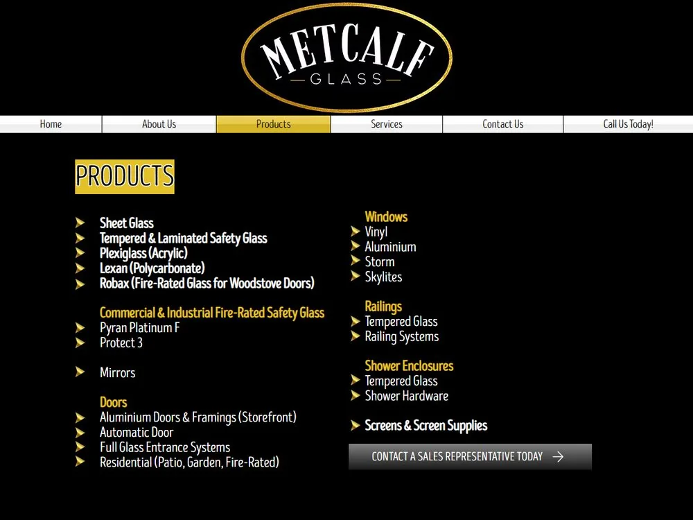 Metcalf Glass Ltd — project photo 1