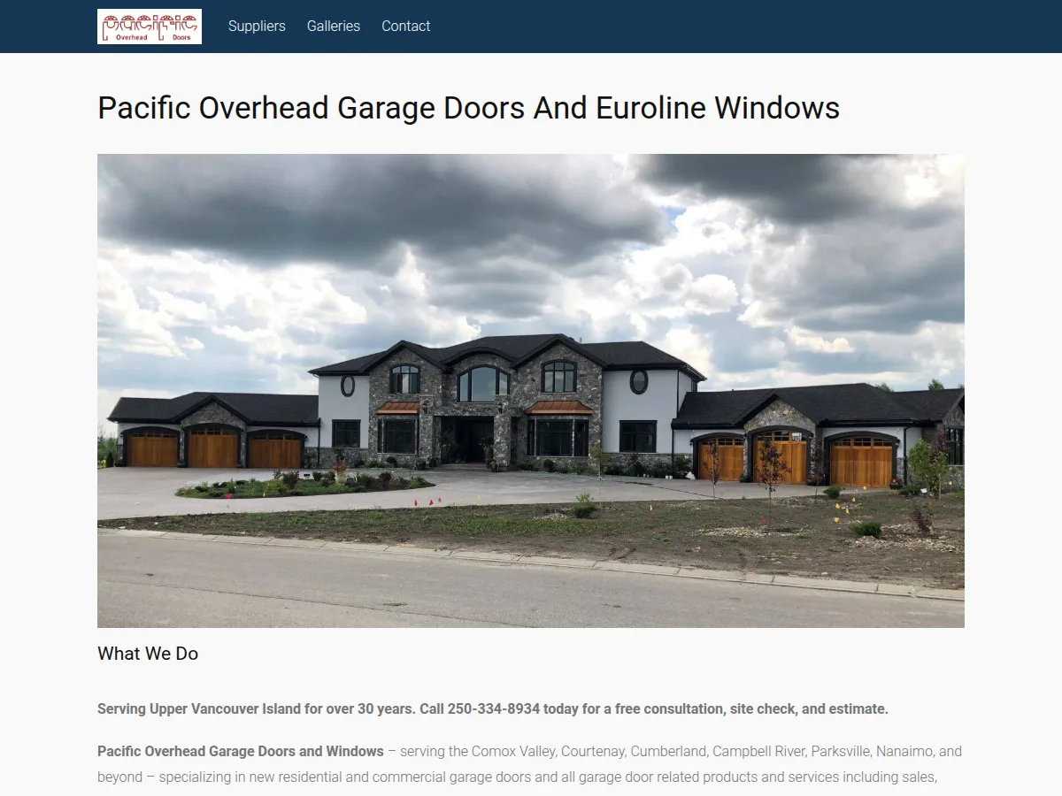 Pacific Overhead Garage Doors and Windows — project photo 1