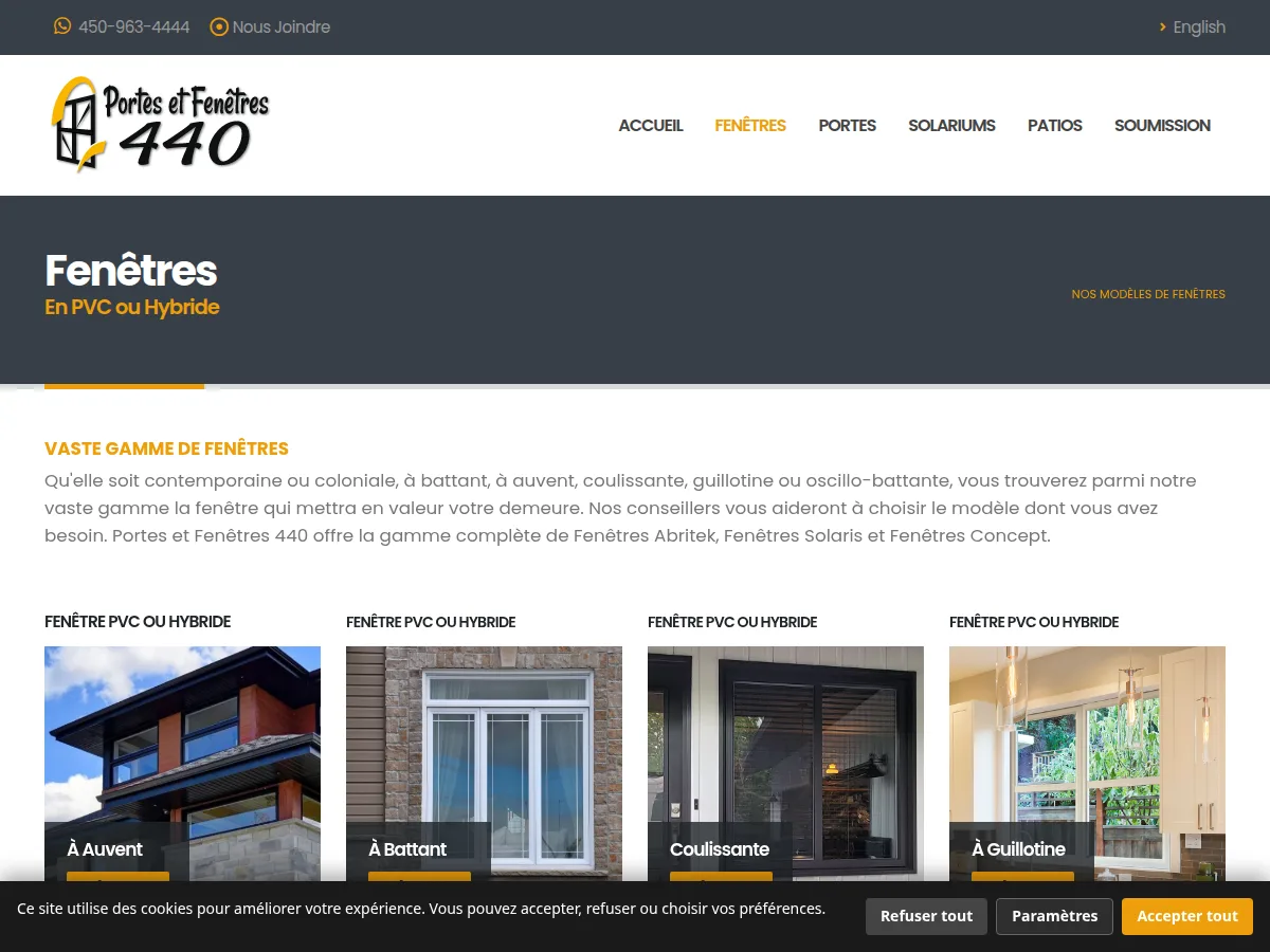 Portes et Fenêtres 440 — project photo 1