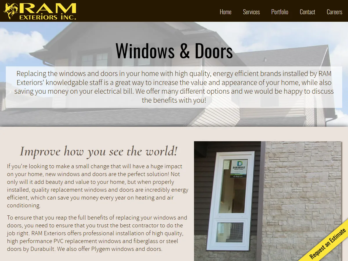 RAM Exteriors Inc. — project photo 1