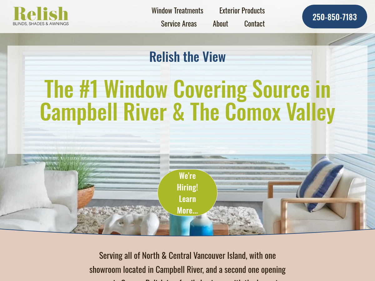 Relish - Blinds, Shades & Awnings — project photo 1