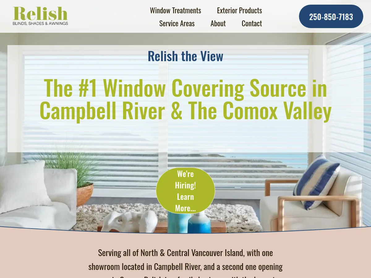 Relish - Blinds, Shades & Awnings — project photo 1