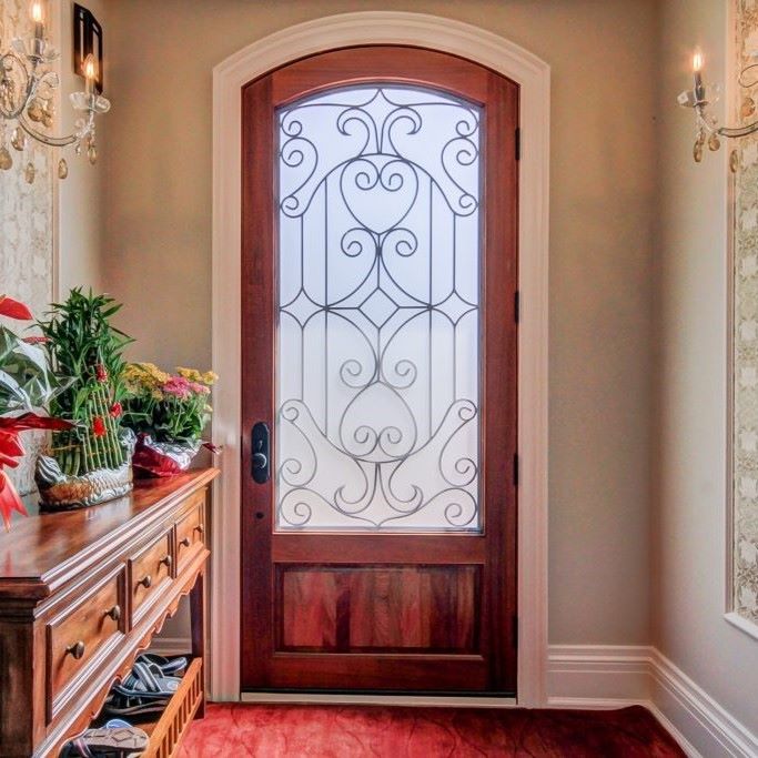 chateau installed entry doors